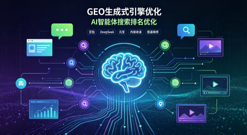 黑河GEO 浪潮来袭：生成式引擎优化崛起，创作者争抢豆包、DeepSeek、元宝智能体流量入口